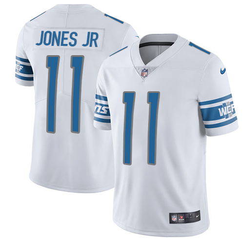 Nike Lions #11 Marvin Jones Jr White Men's Stitched NFL Vapor Untouchable Limited Jersey